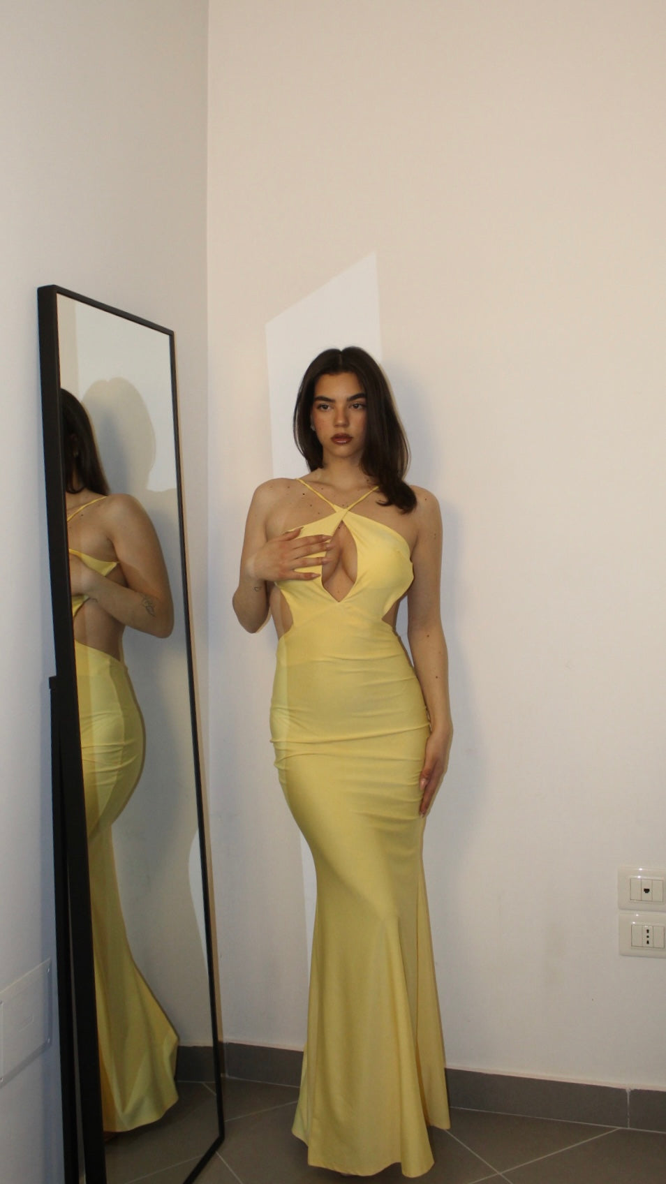 Dress Ivonne - Giallo