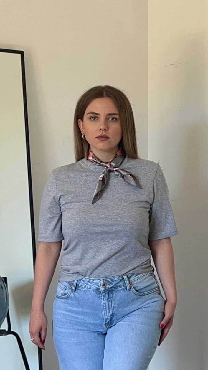 T-shirt Basic - Grigio