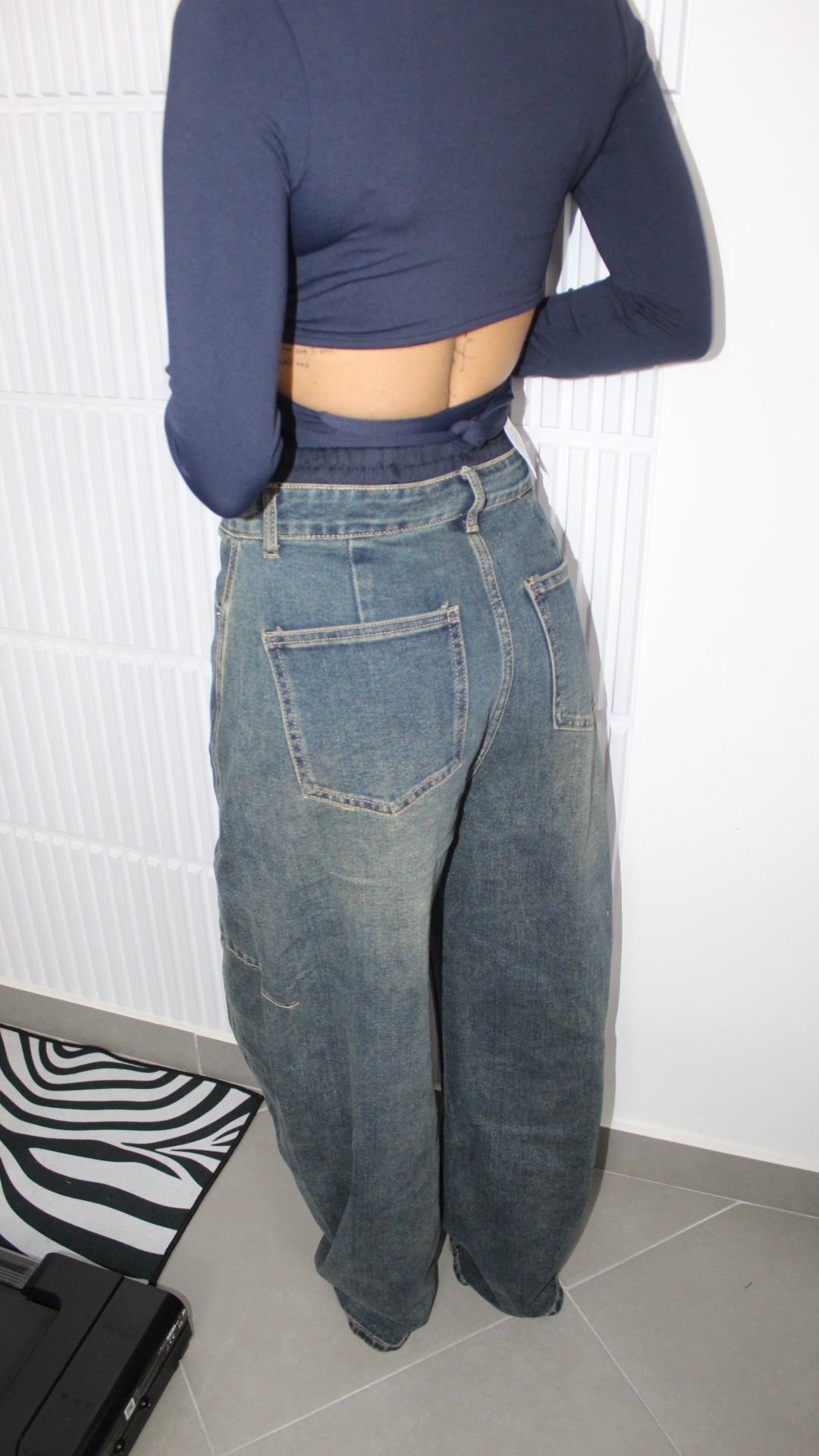 Jeans Baloon Bustier