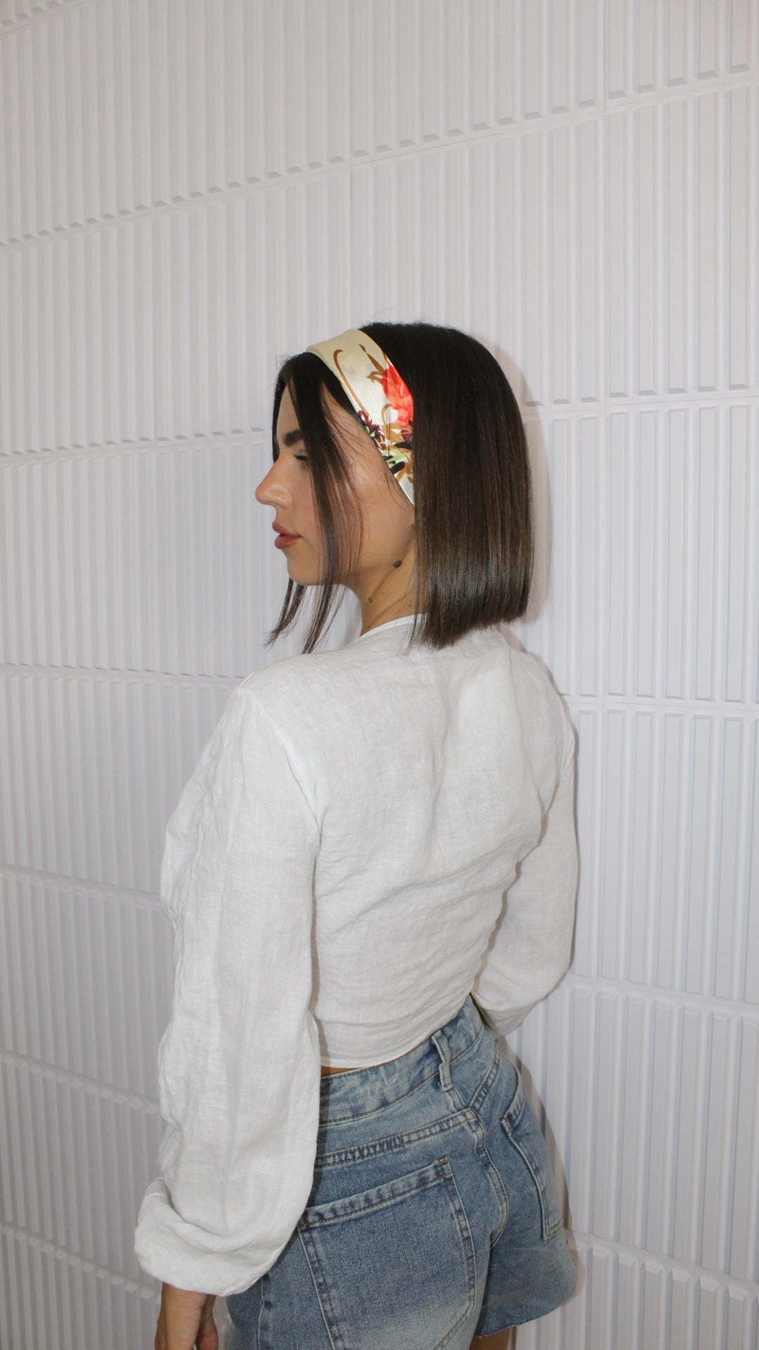 Camicia Crop Lino