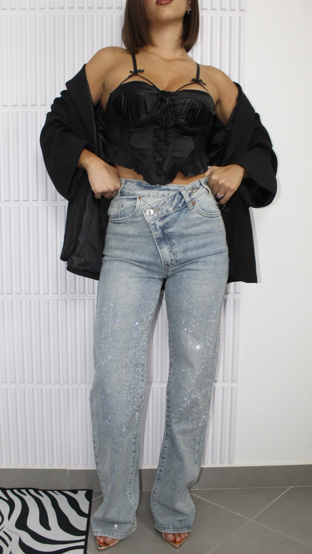 Jeans Incrocio Shine
