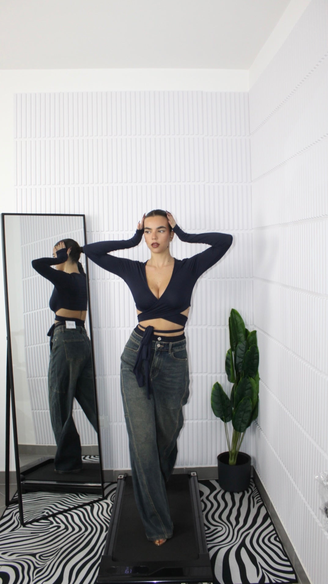 Jeans Baloon Bustier