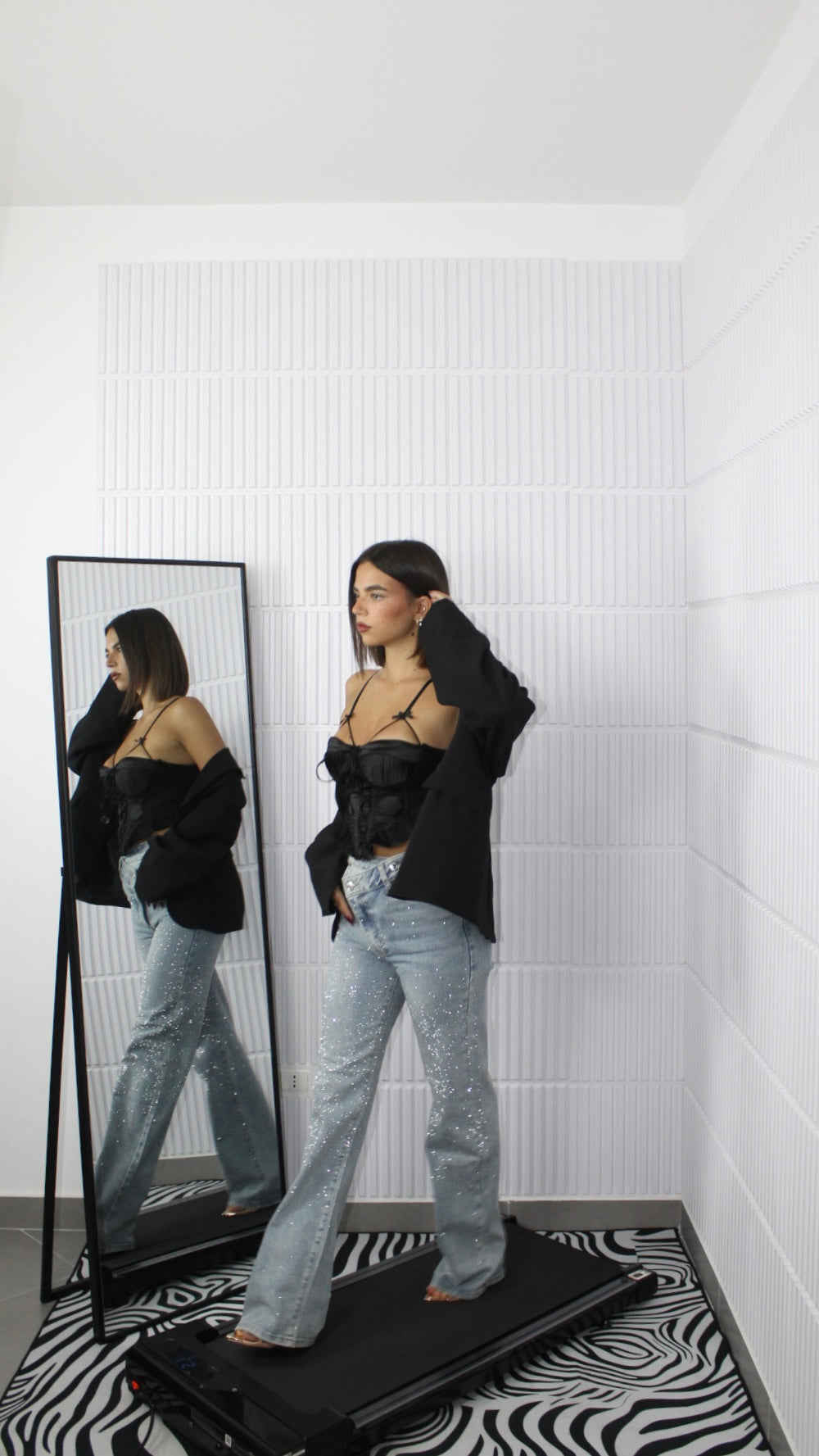 Jeans Incrocio Shine
